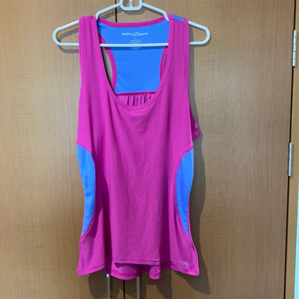 DONATED.  N.Y.L. Sport Tank Top. Size L